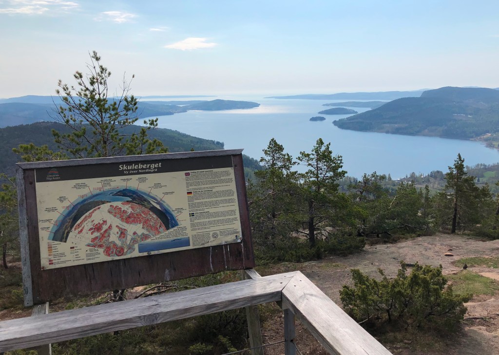 Vy från toppen av Skuleberget
